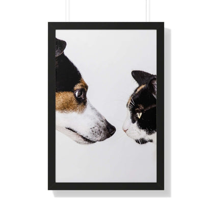 Modern Art Wall Decor - Dog Photo Framed