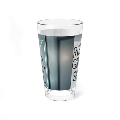 Custom printed glassware