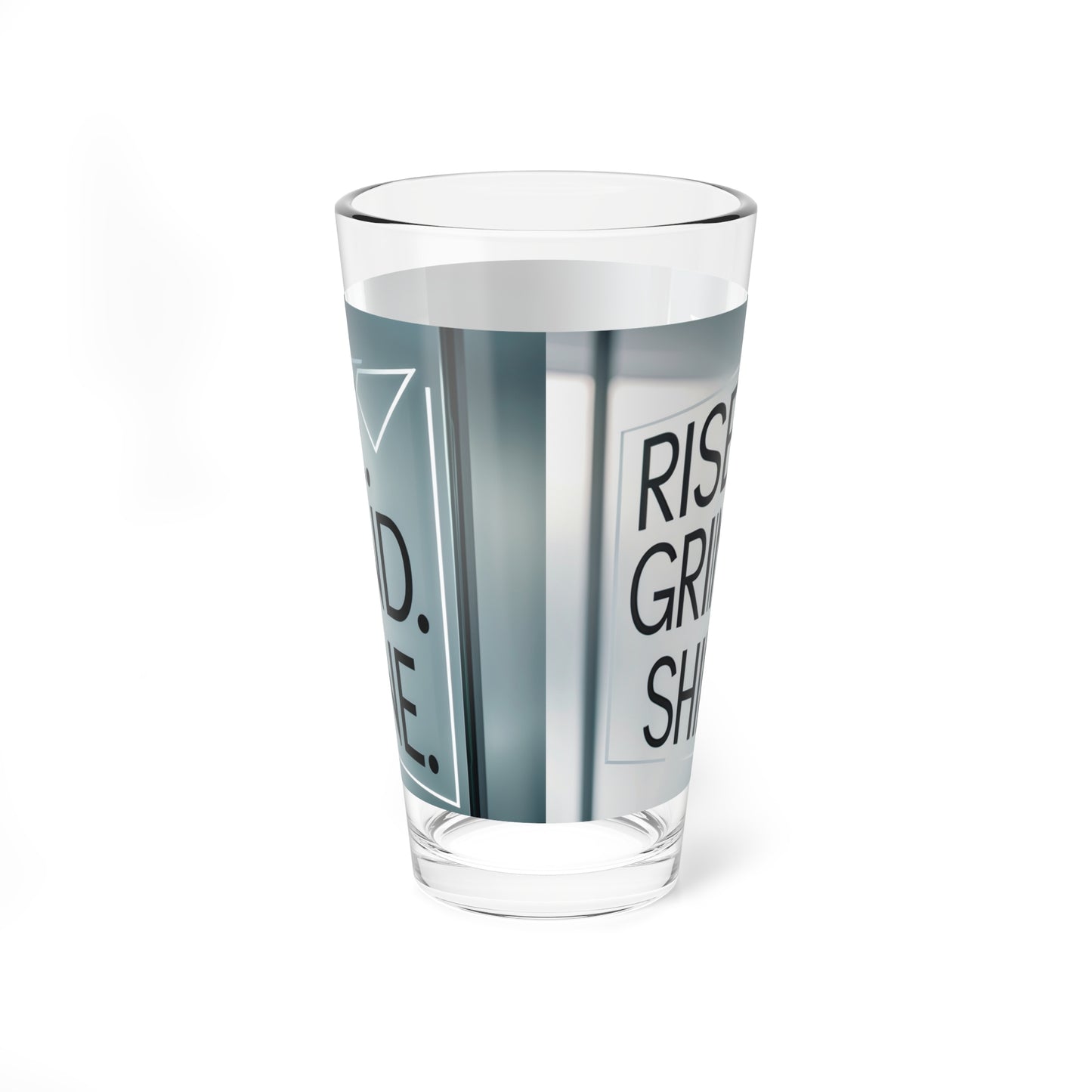 Custom printed glassware