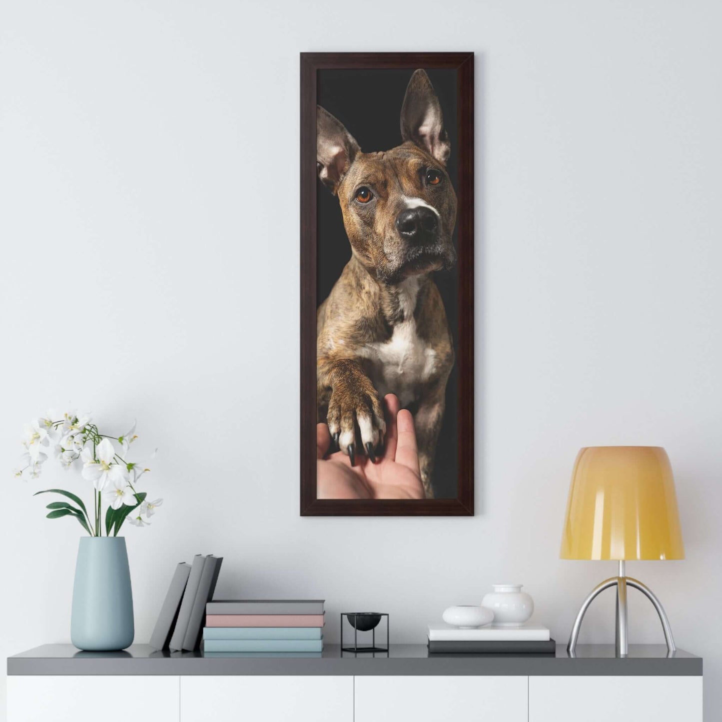 personalised dog photo frame