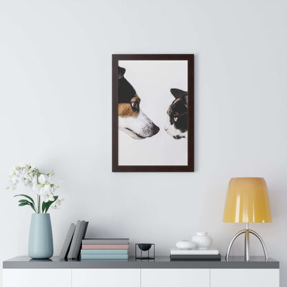 Modern Art Wall Decor - Dog Photo Framed