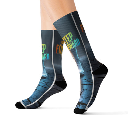 Custom Socks - 'Break Limits' Motivational Design